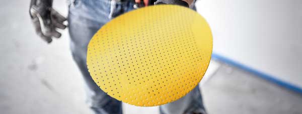 25 MENZER Klett-Schleifscheiben Exzenterschleifer 150 mm K40-220